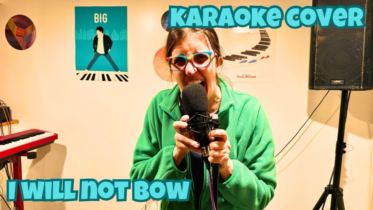 Raw and Real: Karaoke Cover of ‘I Will Not Bow’ by Breaking Benjamin