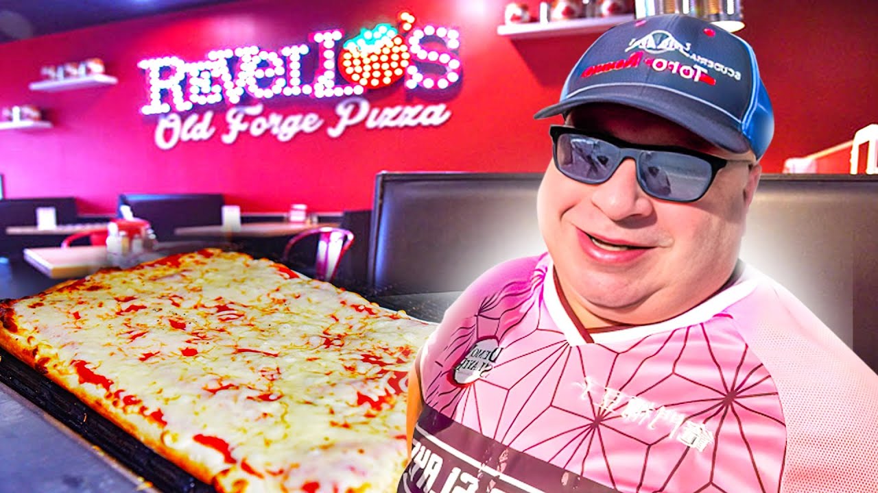 Revello’s Cheesiest Pizza And Tripe Review (Old Forge PA)