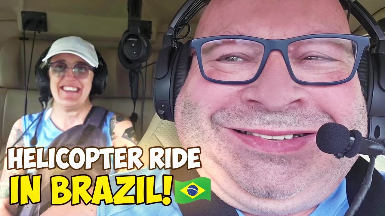 Exploring Rio in Helicopter | Brazil Travel Vlog